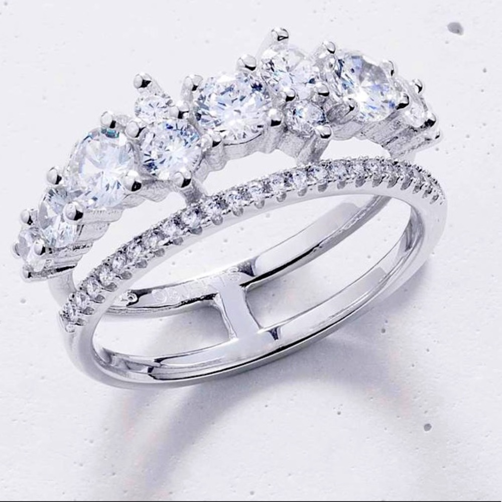 New CZ - Double Ring